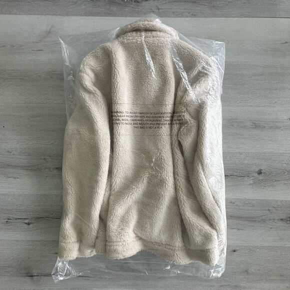 Harry‎ Brown Borg jacket Cream 2XL NWT IN PACKAGE - Picture 7 of 7